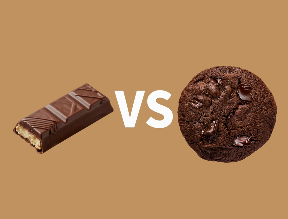 Protein Cookie vs. Protein Bar: What's Actually the Difference?