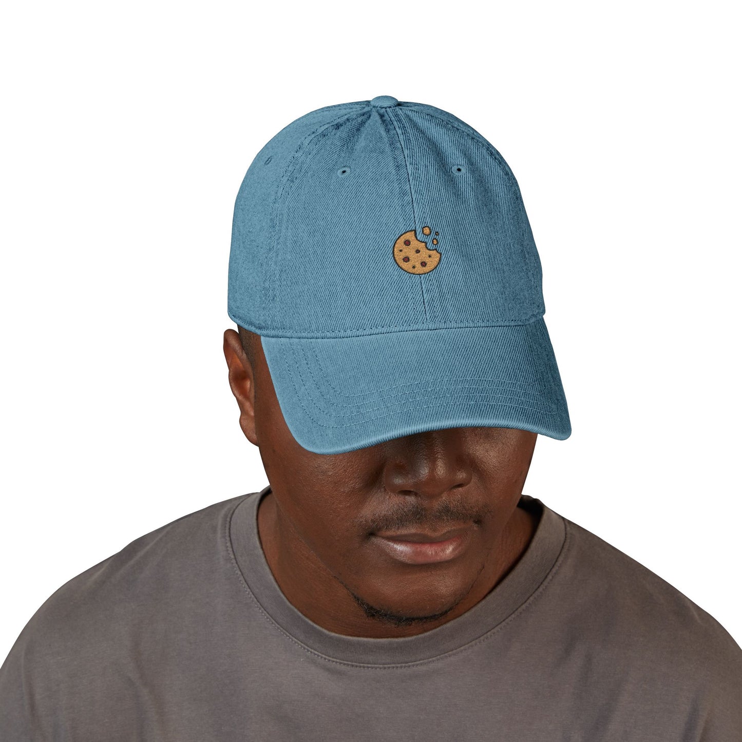 Bite Me Cookie Denim Hat